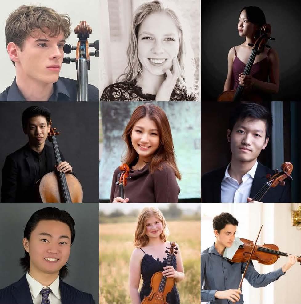 KleinComp's tweet image. The nine semifinalists! californiamusiccenter.org