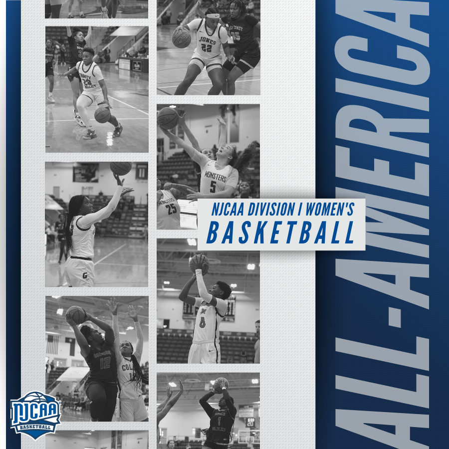 NJCAABasketball's tweet photo. The 2022-23 #NJCAABasketball DI Women's All-America team is here! 

5⃣0⃣ student-athletes have been named to this prestigious list for their hard work on the court this season.

Full List | https://t.co/zAdDLoEQ0x https://t.co/kuWONt9iBw