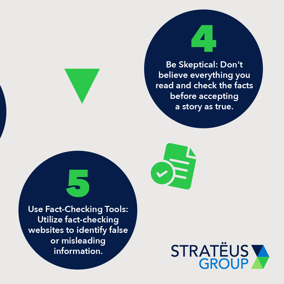 Stay informed and be a responsible consumer of news! Remember these 5 tips to fact-check news stories and let's all do our part to counteract misinformation and promote accurate reporting. #FactChecking #StayInformed