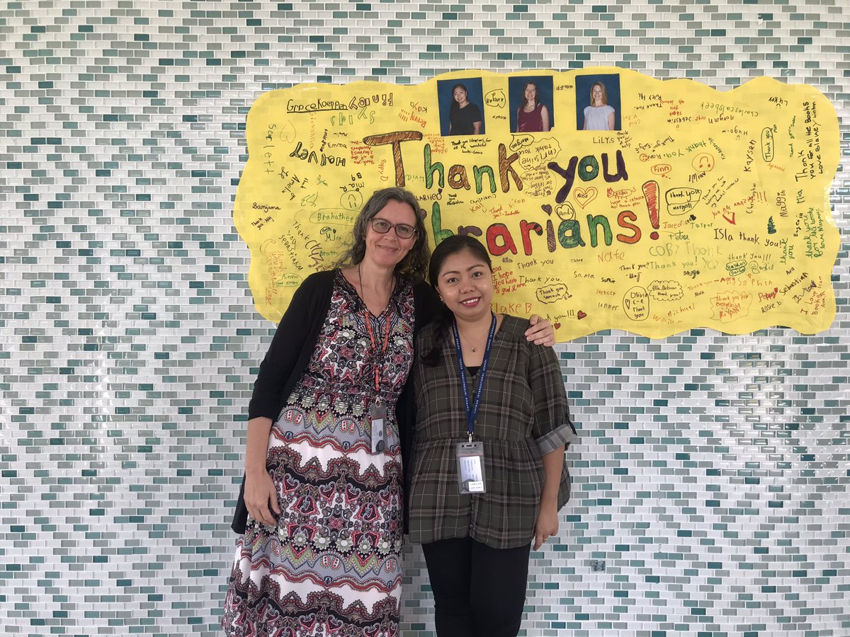 MsSzeryk's tweet image. Feeling the library love during Librarian Appreciation Week 🥰📚@cis_library @cayintschool #cisinspires #cisreads
