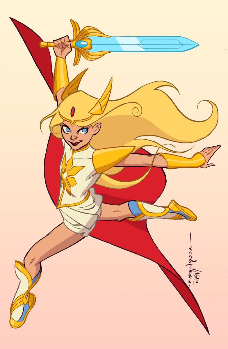 She-Ra Art by @Stelfreeze Colors by me Flats by @ColorJams #colorjams