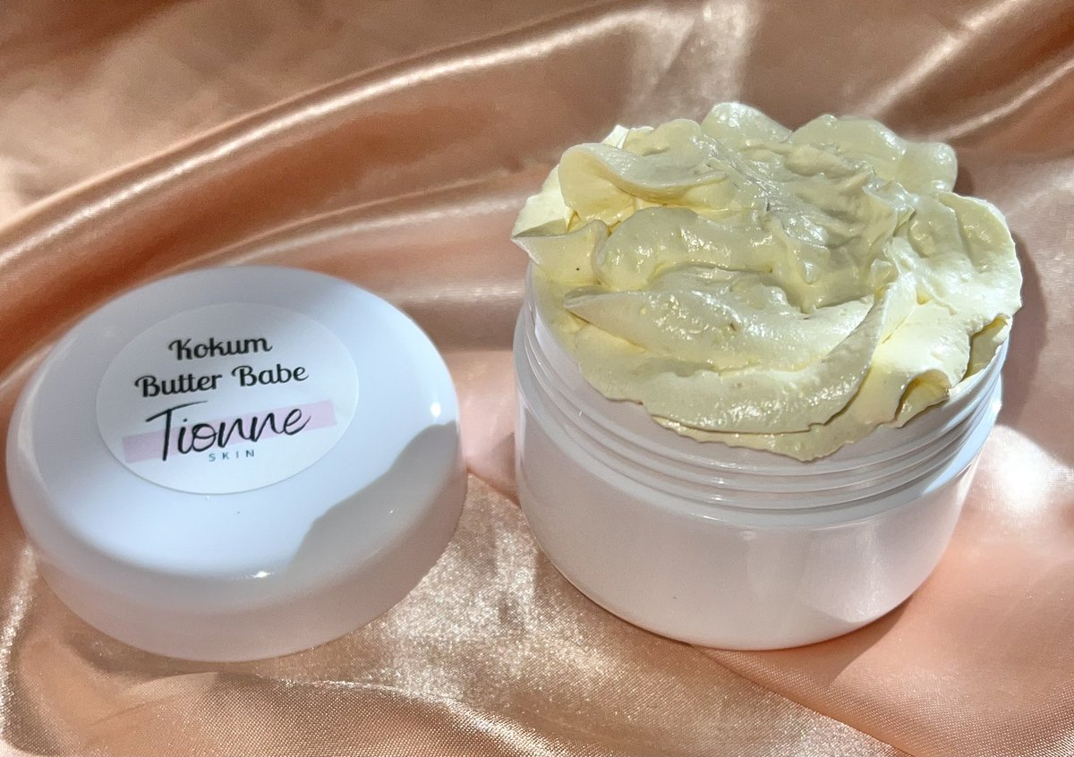 tionneskin's tweet photo. What does my Body Butters help with?

-Eczema
-Dark spots
-Hyperpigmentation
-Psoriasis
-Cracked skin
-Stretch Marks
-Scars
-And more https://t.co/PHrvr5D2Sr