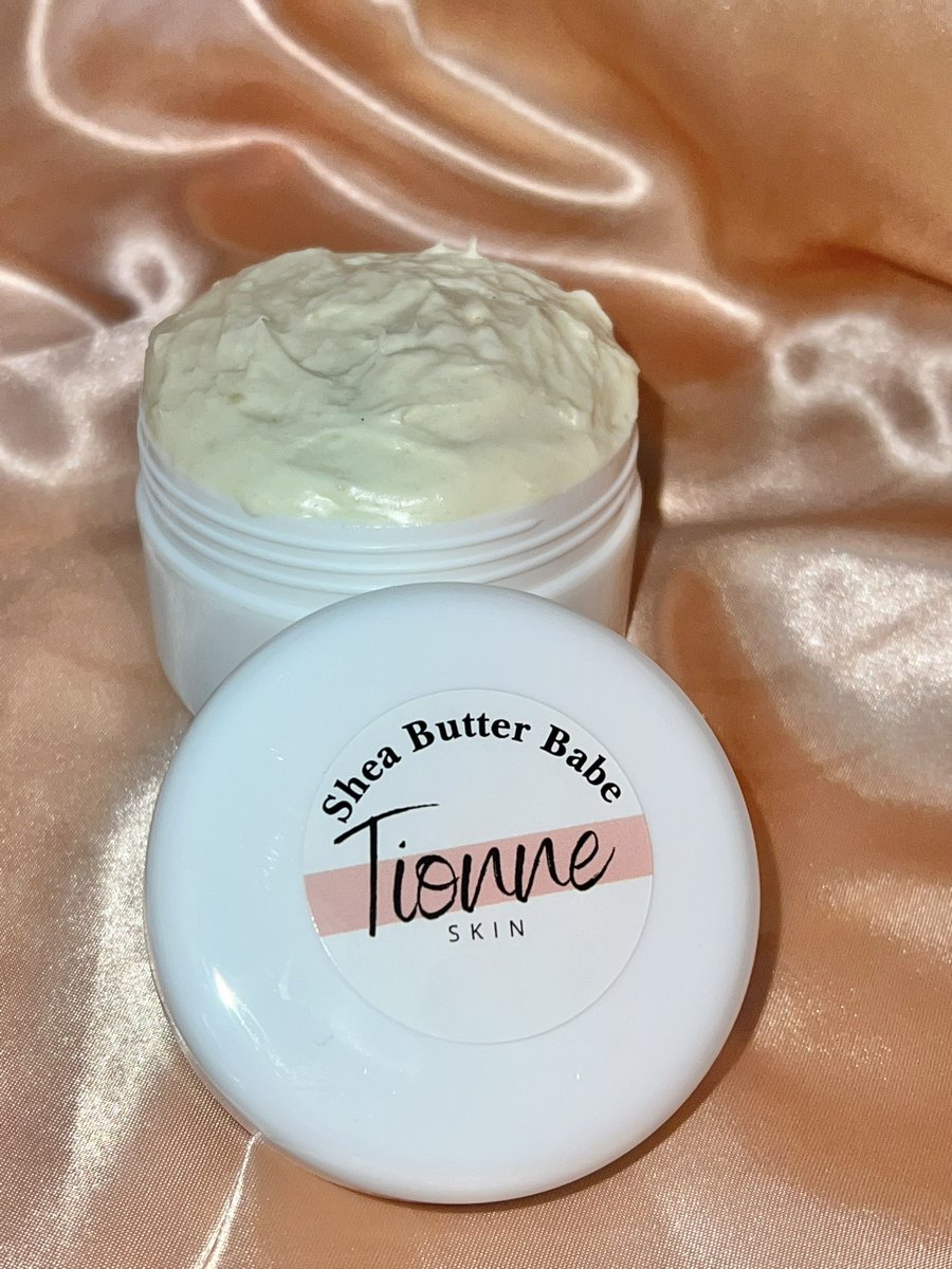 tionneskin's tweet photo. What does my Body Butters help with?

-Eczema
-Dark spots
-Hyperpigmentation
-Psoriasis
-Cracked skin
-Stretch Marks
-Scars
-And more https://t.co/PHrvr5D2Sr