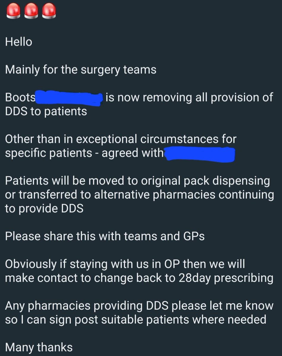 So a national chain can withdraw DDS yet LPCs feel it is appropriate to bully and compel pharmacies to provide this service?