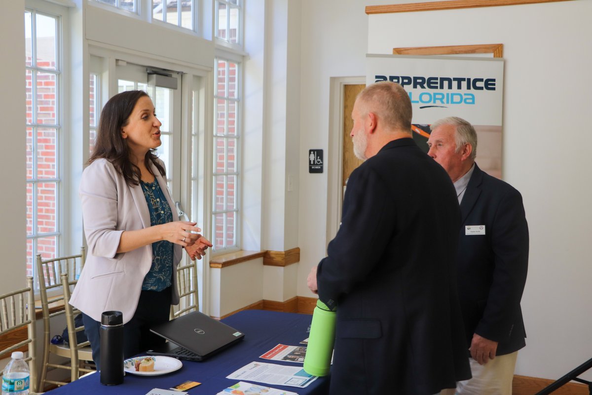 EducationFL's tweet photo. In March, we brought together industry experts and peers to talk about the benefits of apprenticeships, funding opportunities and how to get started at our Apprenticeship Accelerator events!
View and register for upcoming events at https://t.co/mzAMy144rD.
#ApprenticeFL https://t.co/GJsYvLLa9e