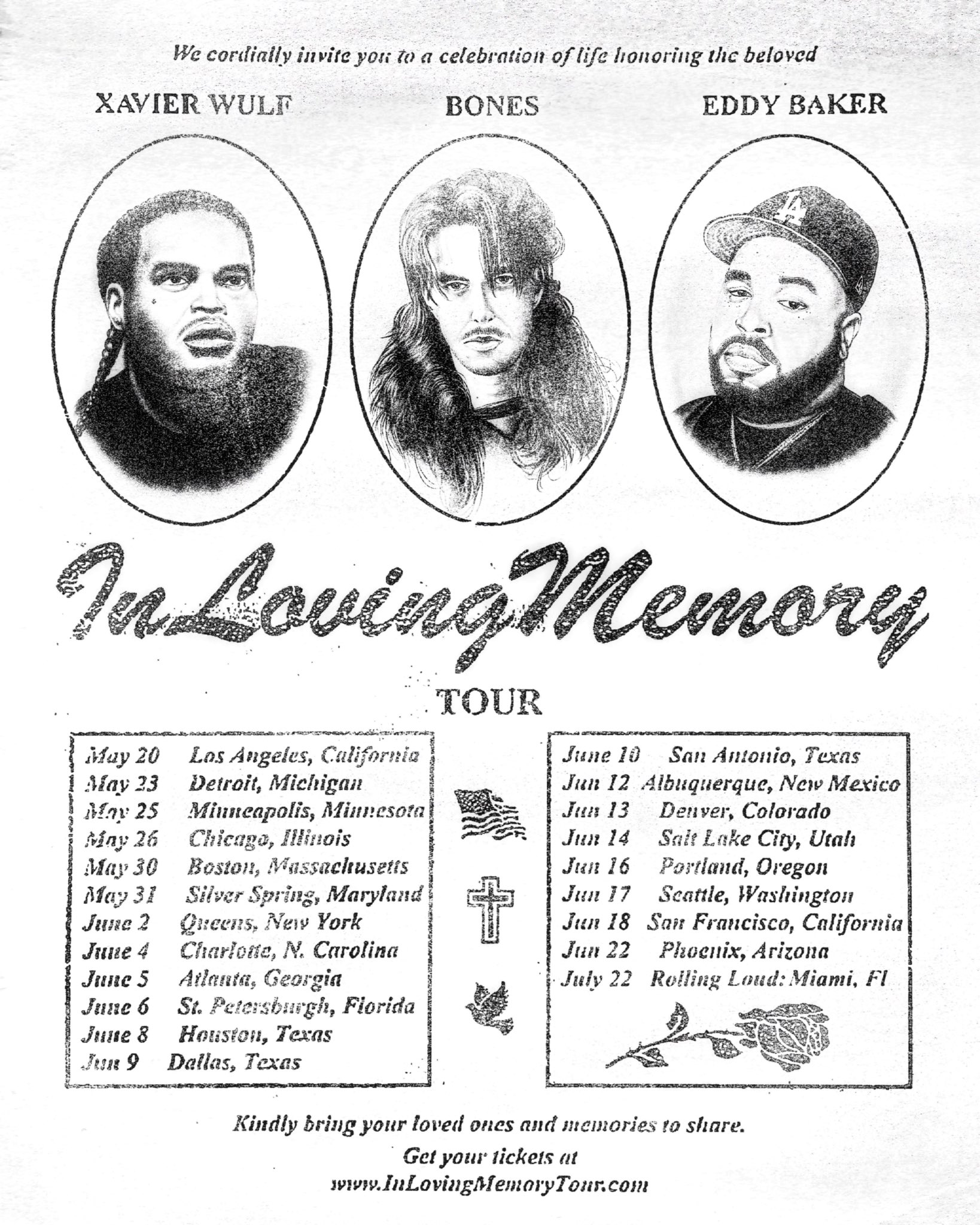 Rolling Loud on Twitter "RL PRESENTSNINLOVINGMEMORY TOURNN