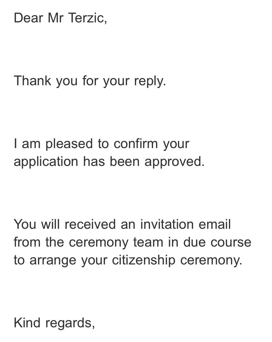 There’s officially one more voter in the UK 🇬🇧🫡