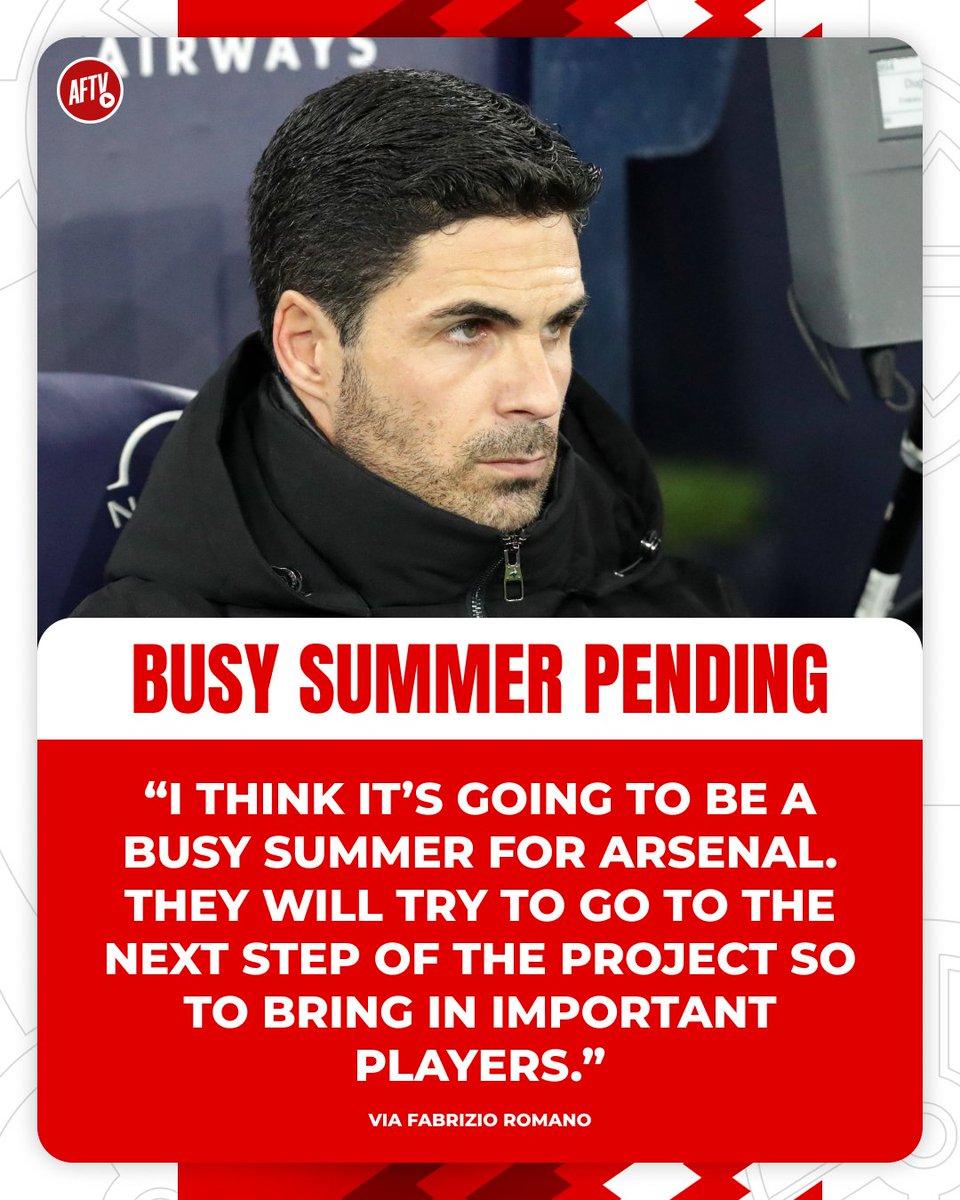 Give us three players Arsenal should sign in the summer? 👇

#AFC #Arsenal