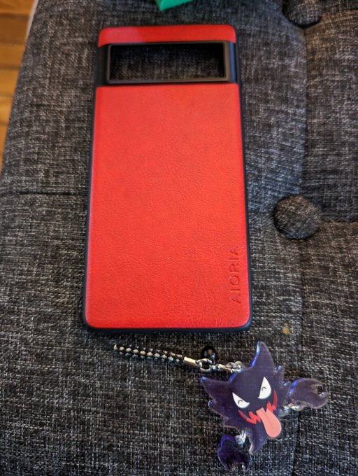 Finally got a case for my new #Pixel7 and put my #Pokemon Haunter phone charm on it https://t.co/UQs<a href="/tag/pixel7"class="tags">#Pixel7</a><a href="/tag/pokemon"class="tags"><span>#pokemon</span></a>