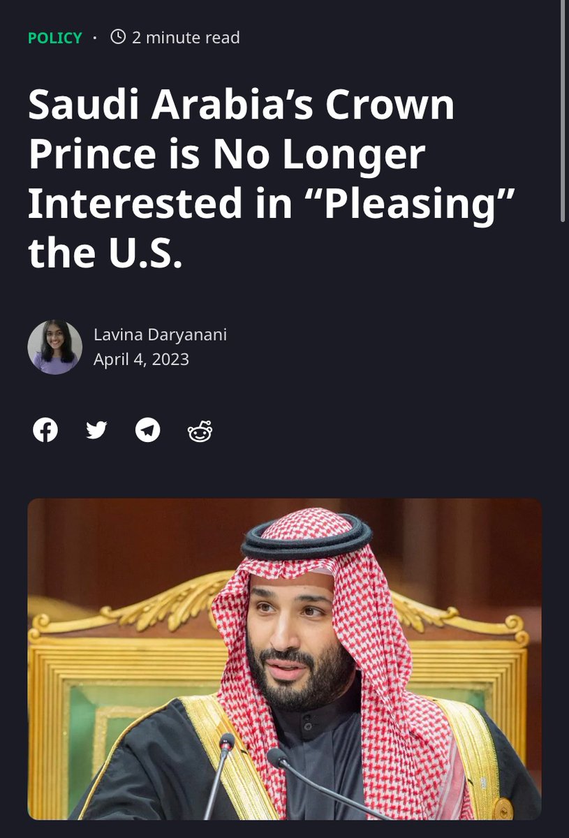 OmniMemecoins's tweet image. I told you back in 2020 that #PrinceMohammedBinSalman would assist in #DeathToAmerica 

It’s all part of the plan.. 

#AllByDesign #Scripted #Numerology #Gematria #NumbersThatMatter