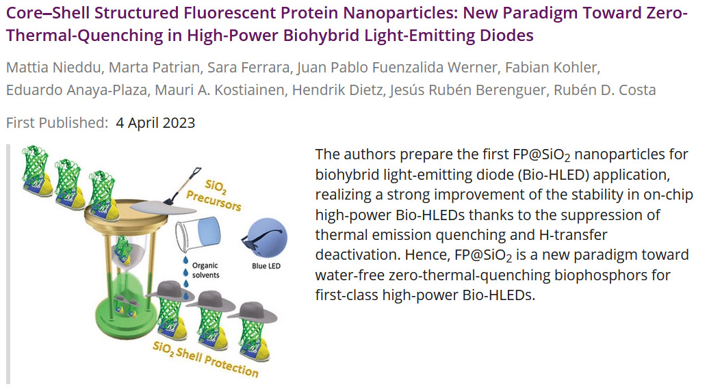 Jesus Berenguer (@chuchibe) on Twitter photo Proteins and silica are a wonderfull match!! Now available our last collaborative work about Bio-HLEDs with <a href="/BfmTum/">Chair of Biogenic Functional Materials.</a> <a href="/TU_Muenchen/">TU München</a> and Mauri Kostiainen Group <a href="/AaltoUniversity/">Aalto University</a> <a href="/unirioja/">Universidad de La Rioja</a> #MATMO_UR @AdvSciNews And in open access!!
onlinelibrary.wiley.com/doi/full/10.10… Proteins and silica are a wonderfull match!! Now available our last collaborative work about Bio-HLEDs with <a href="/BfmTum/">Chair of Biogenic Functional Materials.</a> <a href="/TU_Muenchen/">TU München</a> and Mauri Kostiainen Group <a href="/AaltoUniversity/">Aalto University</a> <a href="/unirioja/">Universidad de La Rioja</a> #MATMO_UR @AdvSciNews And in open access!!
onlinelibrary.wiley.com/doi/full/10.10…