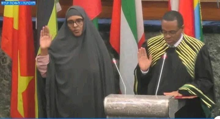 Congratulations to Mrs. Sahra Omer on her well-deserved appointment as the Deputy President of the FDRE Supreme Court! Your hard work &amp; dedication have earned you this prestigious position, and we are proud to see a woman breaking barriers &amp; making history. Inclusivity in action.