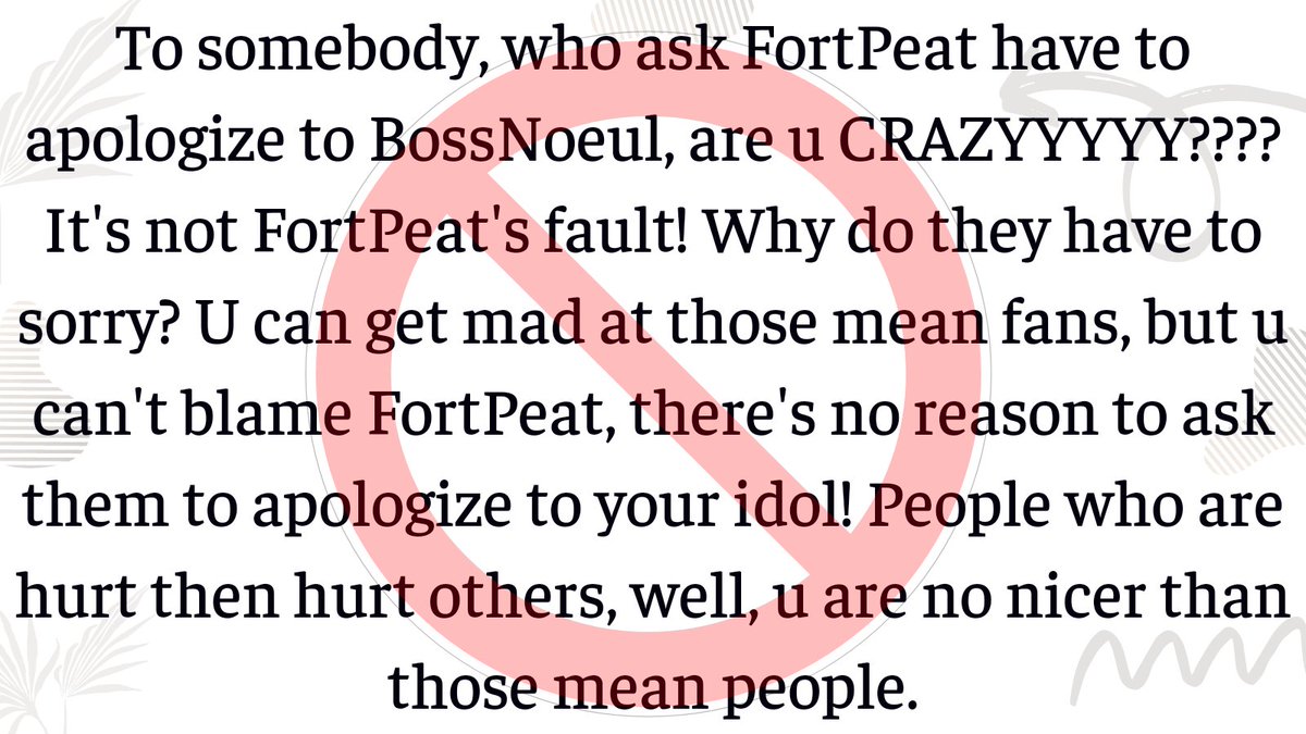 Lilydo_122629's tweet photo. Don't hurt FortPeat! It's not their fault!!!! https://t.co/3o71eAo2PV