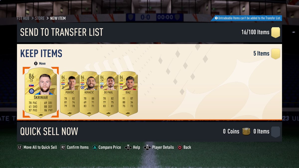 MycopFUT's tweet photo. 5x84 from Daily Login Upgrade...🤢
#Fifa23 #FUT23 #FirstOwnerRTG https://t.co/oUcFoycHcC