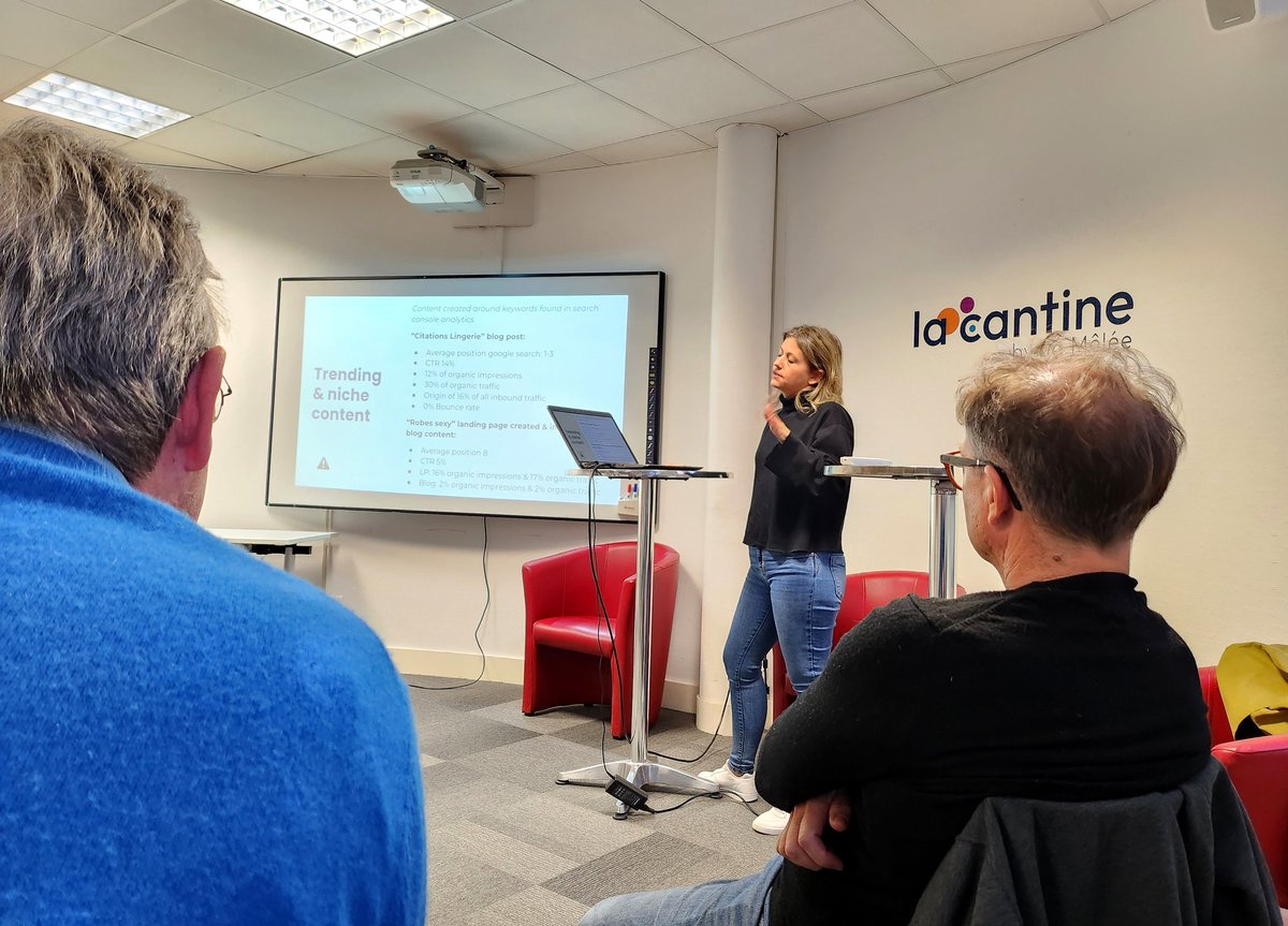jfiliph's tweet photo. C'est la reprise des Content Strategy Meet-up à @LaCantine_Tlse  dans le cadre de la @eBizMelee

On parle contenu, SEO, clients et Google bien entendu.

Merci @WOW_MktgBtoB et @alexmccardell pour l'organisation https://t.co/LAR550b7kv