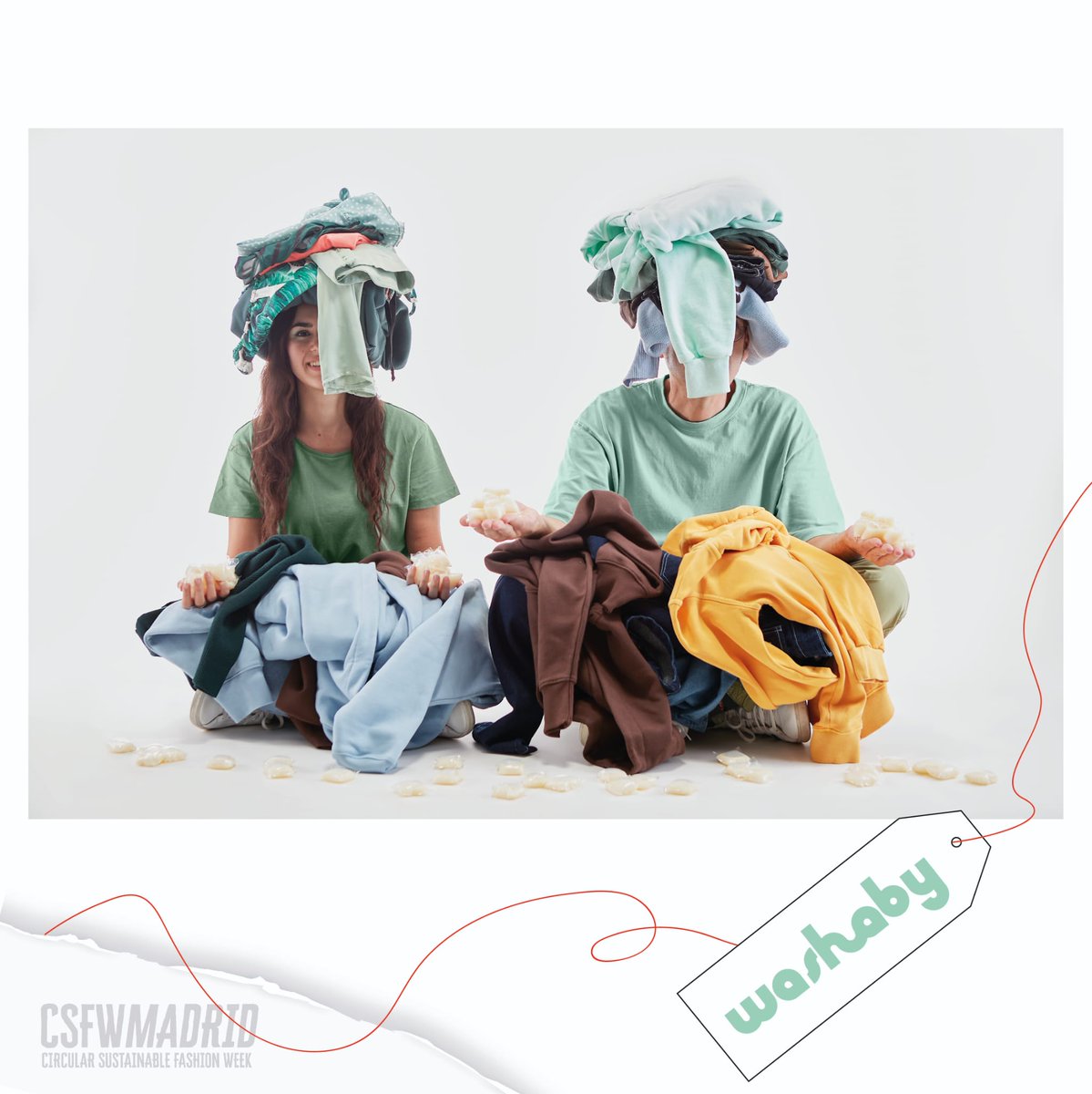 CSFWMadrid's tweet photo. Cuidar del planeta implica muchas acciones cotidianas, una d ellas es elegir bien la ropa q nos ponemos, la otra cómo cuidarla @WashabyEco es el mejor aliado para q vestir y lavar no dañe nuestros ríos y mares y además en #CSFWM23 viene con sorpresa
#modasostenible #modacircular https://t.co/3FiAvGw0c3
