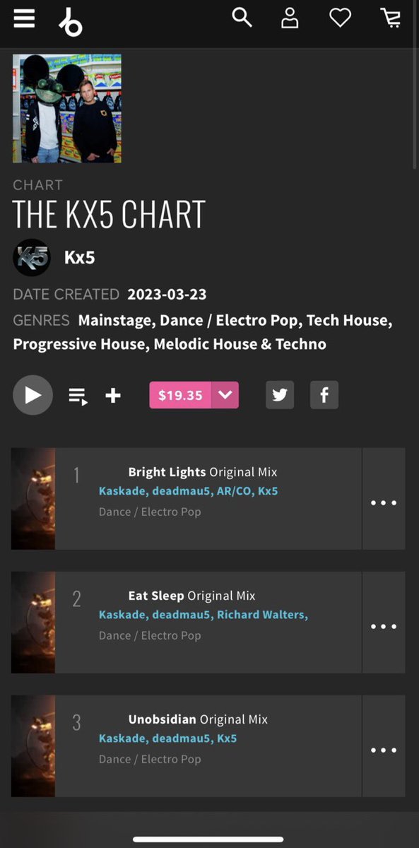 Check out our @beatport chart 🔊 here: beatport.com/chart/the-kx5-…