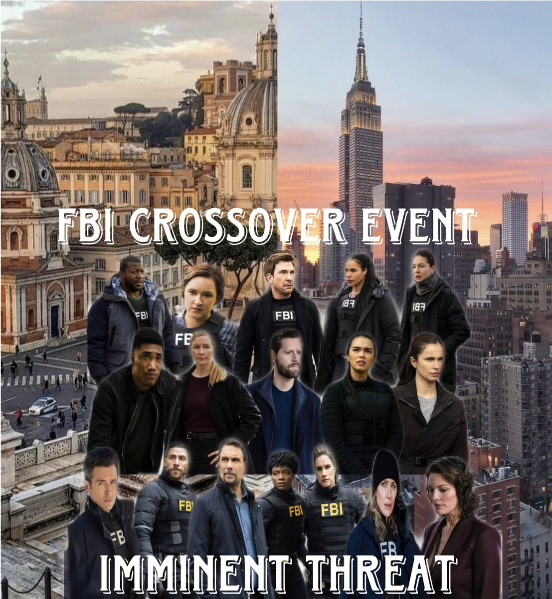 laura_navins's tweet photo. 3 Teams. 2 Cities. 1 Incredible night of action & suspense. The #FBICrossoverEvent is here! @DylanMcDermott @alexaKdavalos @YoItsKeisha @RoxySternberg @mperegrym @zeekozaki @JeremySisto @MostWantedCBS @FBICBS @FBIIntCBS @WolfEnt @CBS #FBIMostWanted #FBICBS #FBIInternational https://t.co/ntdFMY34EY