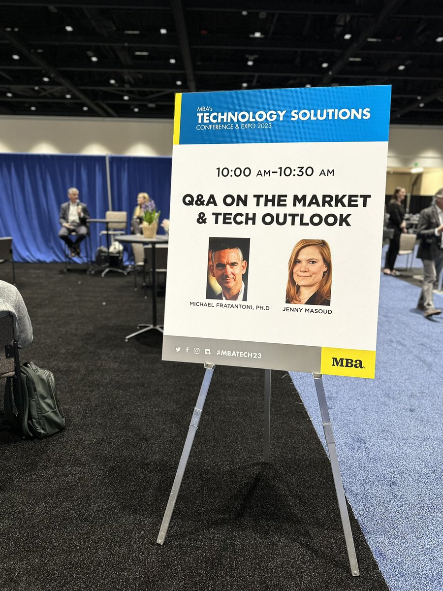MBAMortgage's tweet photo. Your chance to talk to MBA’s Economists live and in-person is happening now at #MBATech23. Couldn’t be with us in San Jose? Check out #MBAResearch here: https://t.co/3nfs1B69C9. https://t.co/JOOsjGrgue