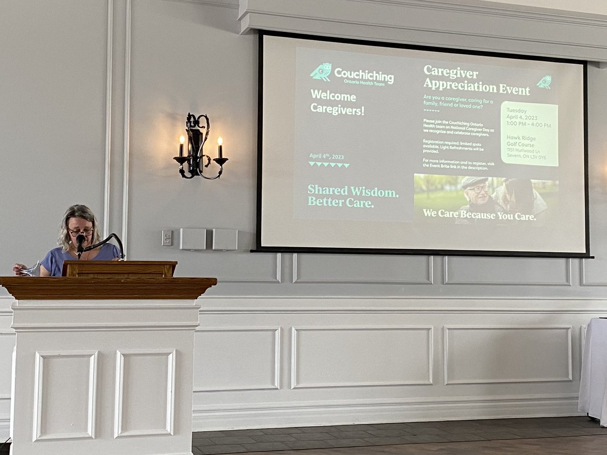 Thank you to <a href="/ARovazzi/">Andrea Rovazzi</a> and <a href="/CouchichingOHT/">Couchiching Ontario Health Team</a> for hosting the Caregiver Appreciation Event.  
Caring for those who care for others.