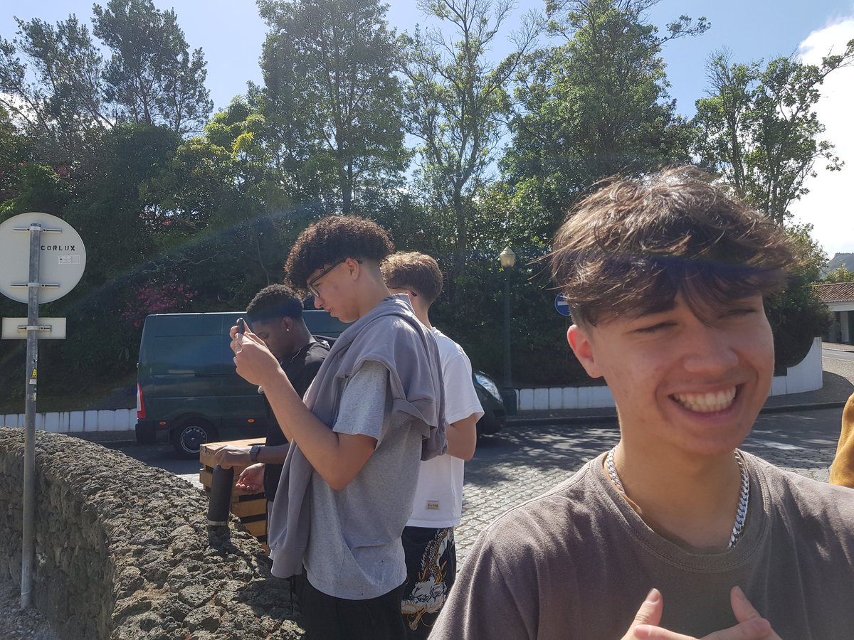 geotrinity's tweet photo. Hot springs swim, beautiful gardens and smelly fumeroles #Azores2023 #nofearfieldwork https://t.co/HtaxC8rdfD