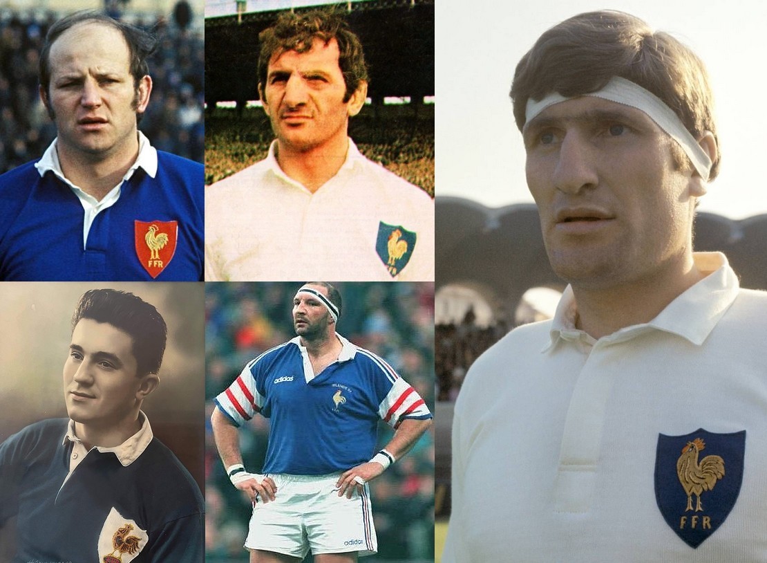 Deuxièmes lignes de légende (2) : 
Malgré leurs carrières et c'est très subjectif, je n'ai jamais été fan de F.Peloux, de J.Pierre ou d' A.Lorieux par exemple, mais j'ai beaucoup aimé ceux-ci (E.Cester-B.Dauga-L.Mias-O.Merle-W.Spanghero) ...