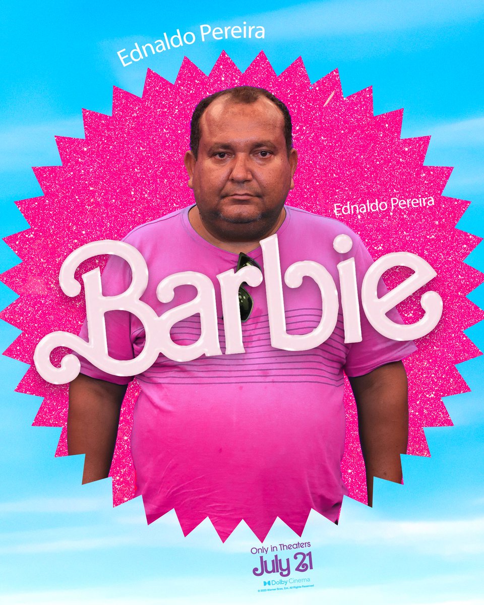 oednaldopereira's tweet photo. Barbie Ednaldo Pereira https://t.co/N8gB04YSJG