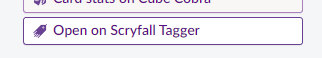 wachelreeks's tweet photo. The secret to being a good deckbuilder isn't knowing all the cards. It's knowing how to use Scryfall. 

Start by understanding this button. https://t.co/98yNiBU6tb
