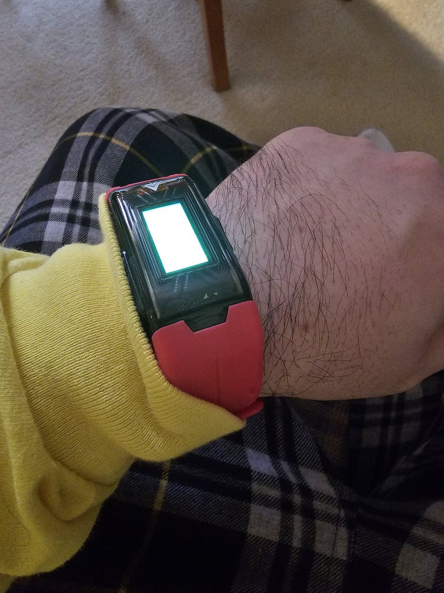 ThaaoHanshew's tweet photo. Got the Vital Bracelet BE today! #digimon #vitalbracelet #digimail https://t.co/1COu9WqB9W