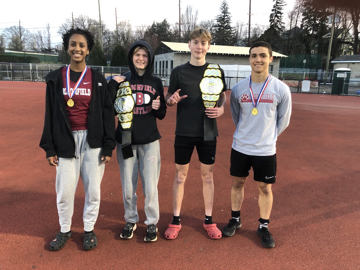Coach Iavarone (@coachiavarone) on Twitter photo MVP’s of yesterday’s Meet:
-frosh Audrey McLaughlin & senior captain Logan Kudla
G’s of yesterday’s Meet:
-juniors Michelle Hernandez & Charles Lisa
<a href="/bengalinfo/">CoachSJ</a> <a href="/Cagey86/">Mike Lamberti</a> <a href="/EssexSportsNJ/">Essex County Sports - EssexNewsDaily.com</a> <a href="/BloomfldNJPatch/">Bloomfield NJ Patch</a> <a href="/BloomfieldPulse/">Bloomfield Pulse</a> <a href="/BloomfieldTAP/">TAPinto Bloomfield</a> <a href="/lanzellotta123/">Anna Marie Natale</a> <a href="/JBernsteinHS/">Jason Bernstein</a> <a href="/07003schools/">07003schools</a> MVP’s of yesterday’s Meet:
-frosh Audrey McLaughlin & senior captain Logan Kudla
G’s of yesterday’s Meet:
-juniors Michelle Hernandez & Charles Lisa
<a href="/bengalinfo/">CoachSJ</a> <a href="/Cagey86/">Mike Lamberti</a> <a href="/EssexSportsNJ/">Essex County Sports - EssexNewsDaily.com</a> <a href="/BloomfldNJPatch/">Bloomfield NJ Patch</a> <a href="/BloomfieldPulse/">Bloomfield Pulse</a> <a href="/BloomfieldTAP/">TAPinto Bloomfield</a> <a href="/lanzellotta123/">Anna Marie Natale</a> <a href="/JBernsteinHS/">Jason Bernstein</a> <a href="/07003schools/">07003schools</a>