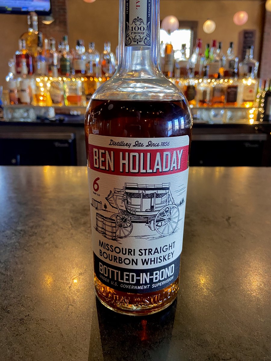 Whiskey of the Week: Ben Holladay Missouri Bourbon! 

A bit of Missouri pride here, this beauty won Gold at the World Spirits Competition alongside Blanton’s, Weller, Heaven Hill! Good company for its debut!