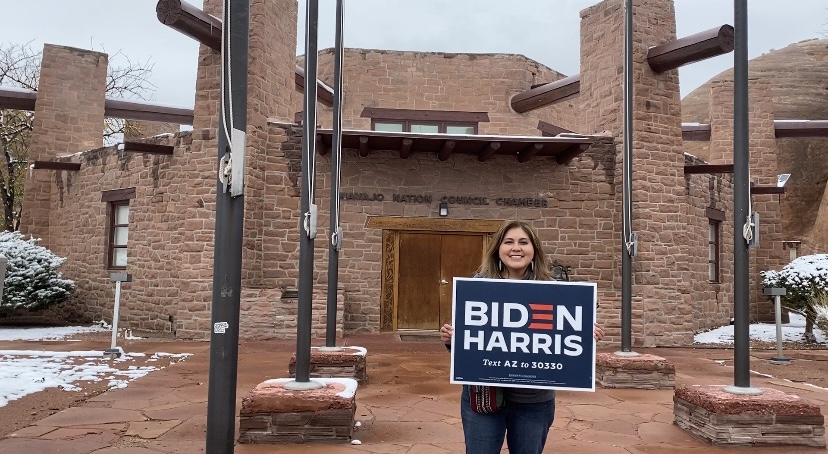 AZNativeDems's tweet photo. "We've been on an amazing journey together! Thank you @navajocountydem - Northeast Arizona Native Democrats."  - @jaynieparrish

Thank you Jaynie for your leadership and commitment to the #NativeVote and to our communities.

Read more here: https://t.co/NeEEmWsocj https://t.co/8xMDqH4jTq