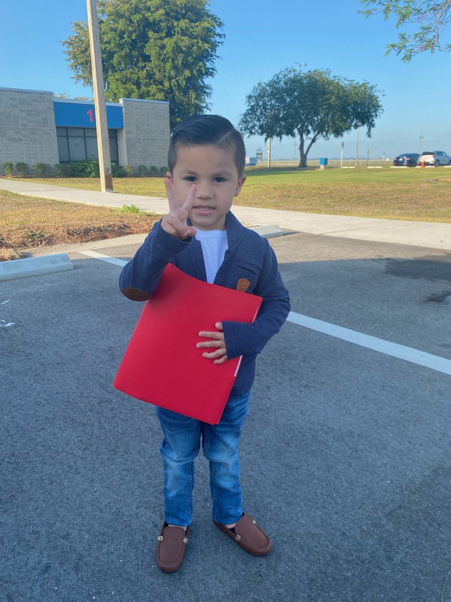 Meet the future! This young scholar is eager and ready to start PreK next school year. #futureisbright #migranteducation #PreK #schoolready #yeswewill