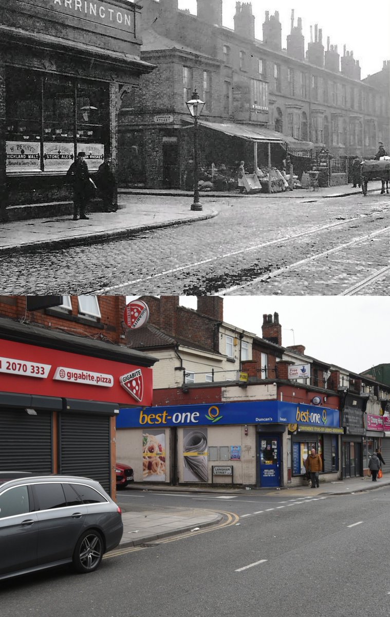 Liverpool Then and Now on Twitter "Walton Road at Langham Street