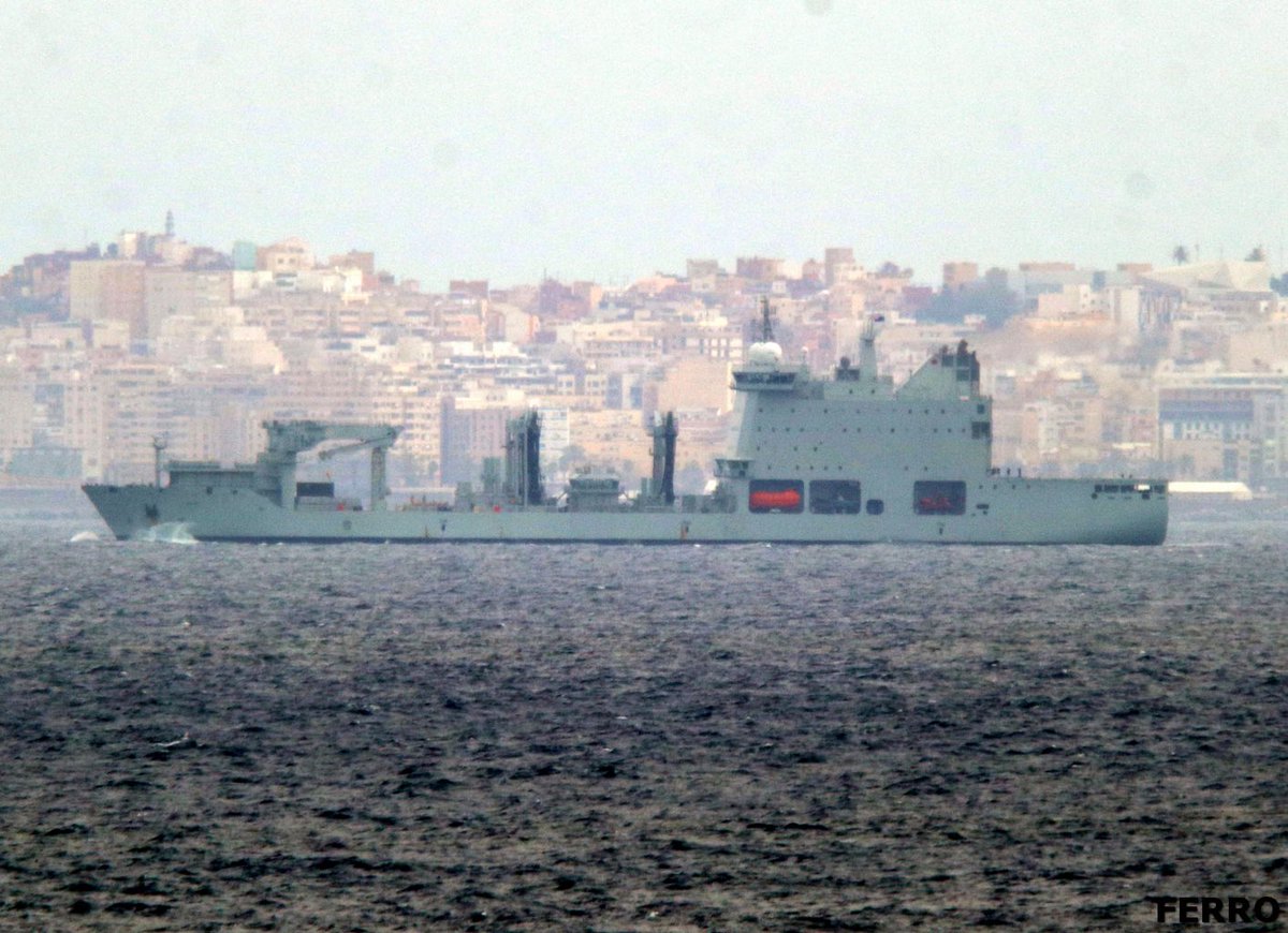 WarshipCam's tweet image. Royal Canadian Navy supply ship MV Asterix eastbound in the Strait of Gibraltar - April 4, 2023 #mvasterix #hmcs

SRC: TW-@Gibdan1