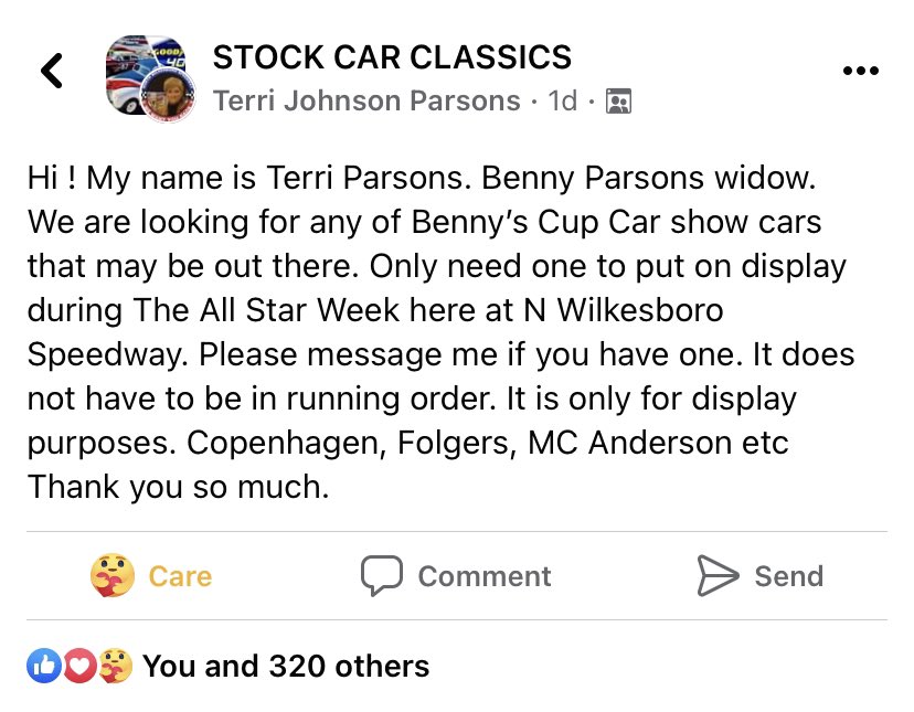 Paysmore2win's tweet image. @DaleJr @DirtyMoMedia @LostSpeedways @MatthewDillner anyone know of anything? I think with the combined powers of the internet and love for racing this can be done. 😃

#NASCAR75 #AllStarRace @NWBSpeedway #savethespeedway