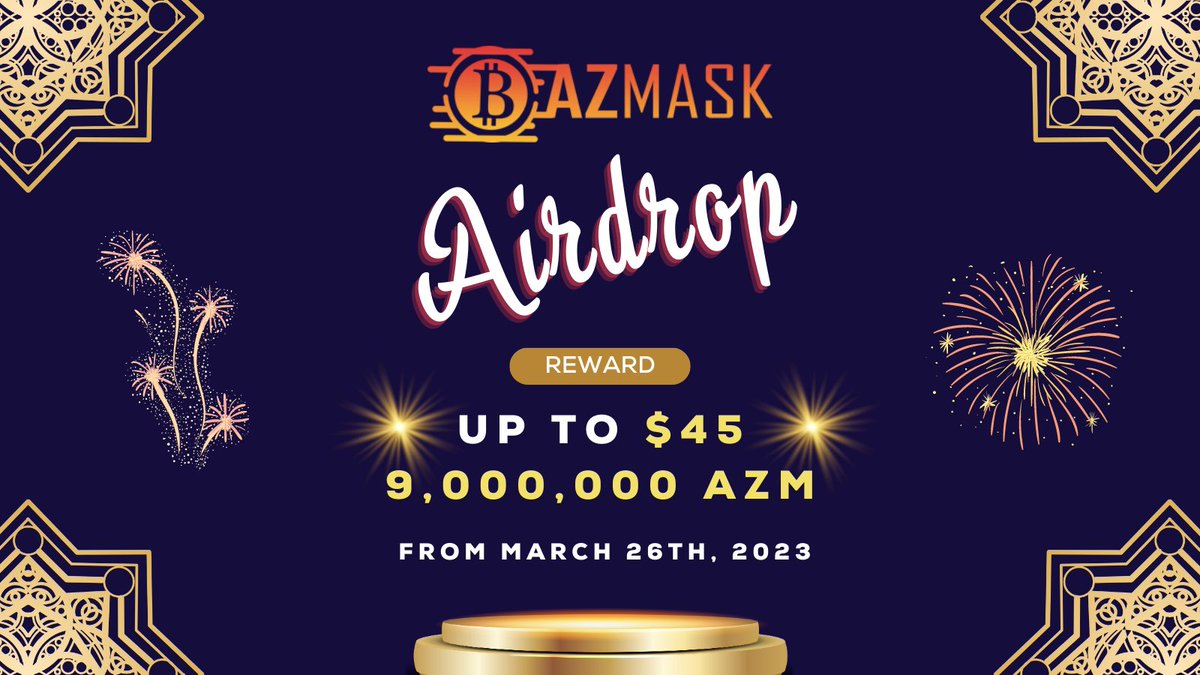 janganbayar's tweet photo. Support Airdrop This :
Duration: 26th March - 09th July (00:00 UTC) Pool reward : 90,000,000,000 AZM Reward : 9,000,000 #AZM ($45) Simply follow the steps at https://t.co/yHBAw2tGQ2
☝️☝️☝️LINK TO AIRDROP☝️☝️☝️
#azmask #aibot #tradingbot #aitrading @Azmask_Channel https://t.co/bi6cbZZFGX
