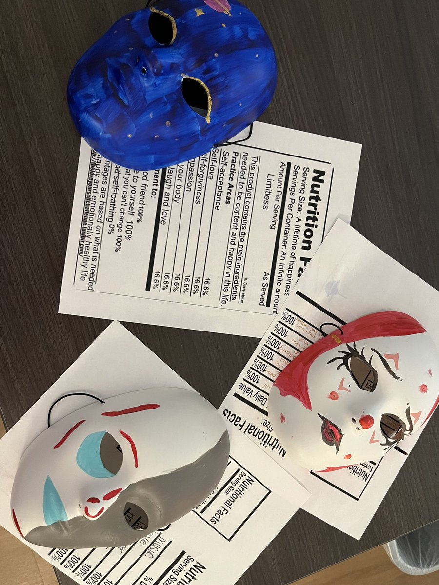 PHS_MentalWell's tweet photo. The past two weeks of group counseling included healthy ways to cope with stress to engage the students’ mind &amp; body 🧠 @PieperHS https://t.co/aXxsP4jlYB
