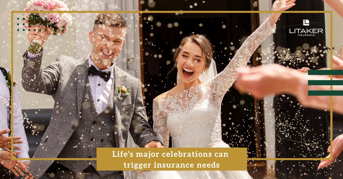 Wedding bells, new homes, babies, a new job, or milestone birthdays can all trigger insurance needs. Contact your local agent to learn more.