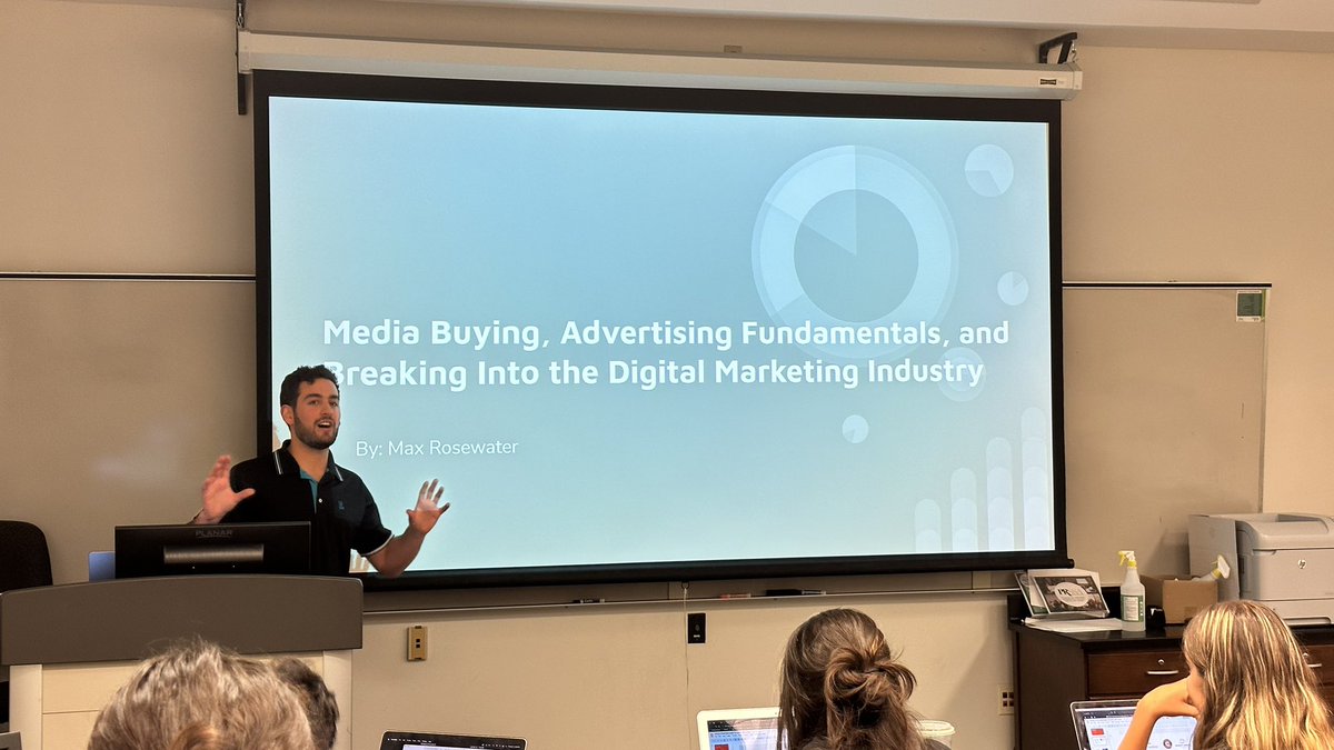 Very excited to welcome <a href="/max_rosewater/">Max Rosewater</a> to <a href="/USFDigitalMedia/">USF Digital Media</a> and share his expertise on #Advertising, #DigitalMarketing &amp; #metaAds 🧐😳🤩