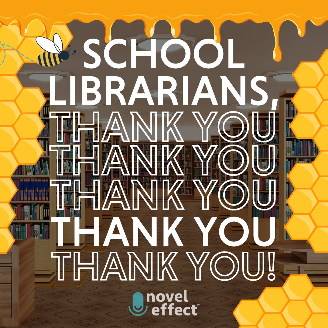 Thank you to our amazing #librarians for creating sweet learning experiences 🍯 that ignite a love for reading school-wide! 📖

Your hard work is so appreciated ❤️🌼 Libraries truly are the hive of learning, buzzing with excitement &amp; discovery! 🐝

Happy #SchoolLibrarianDay 🎉