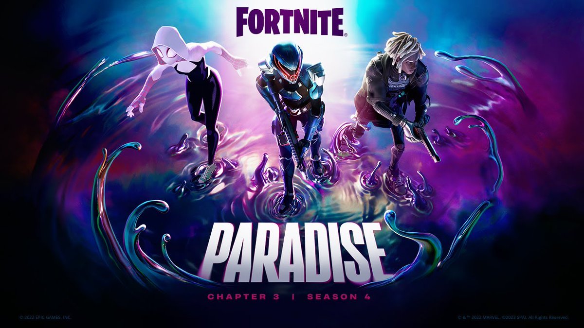 Fortnite Paradise was released 3 years ago today!  

#Fortnite #FortniteBattleRoyale #FortniteParadise
