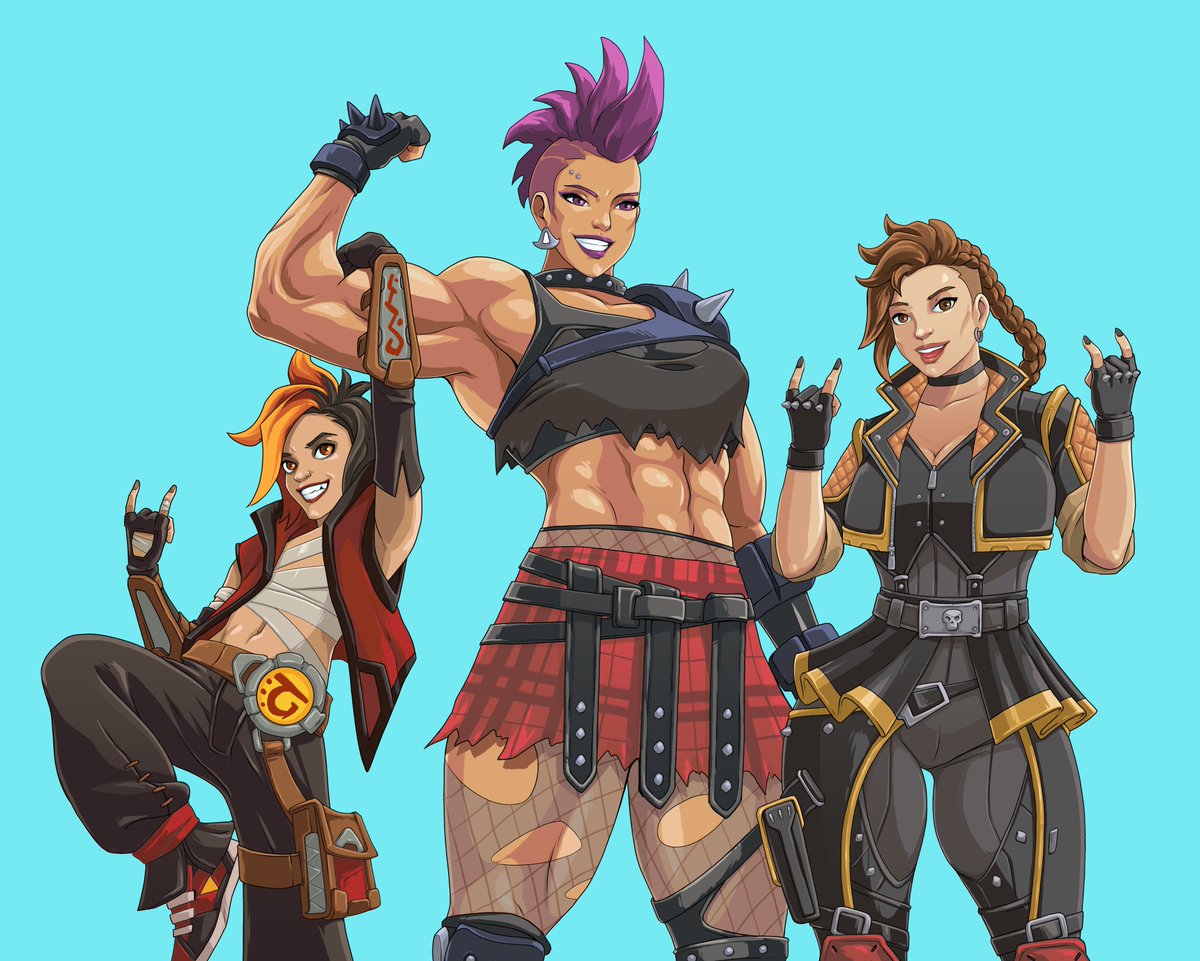 Jake74547208's tweet photo. Loba, Junker Queen and Shayne! A recent commission.
#ApexLegendsLoba #Loba #Junkerqueen #OverwatchFanart #Battleborn https://t.co/d7UfJbredr