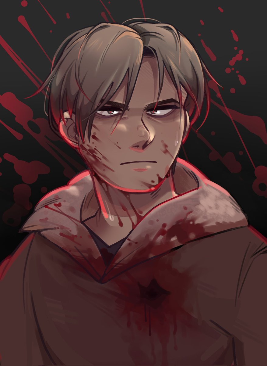 eldritchsketch's tweet photo. Leon my beloved #ResidentEvil4Remake #leonkennedyfanart https://t.co/HKPvaoPd3a