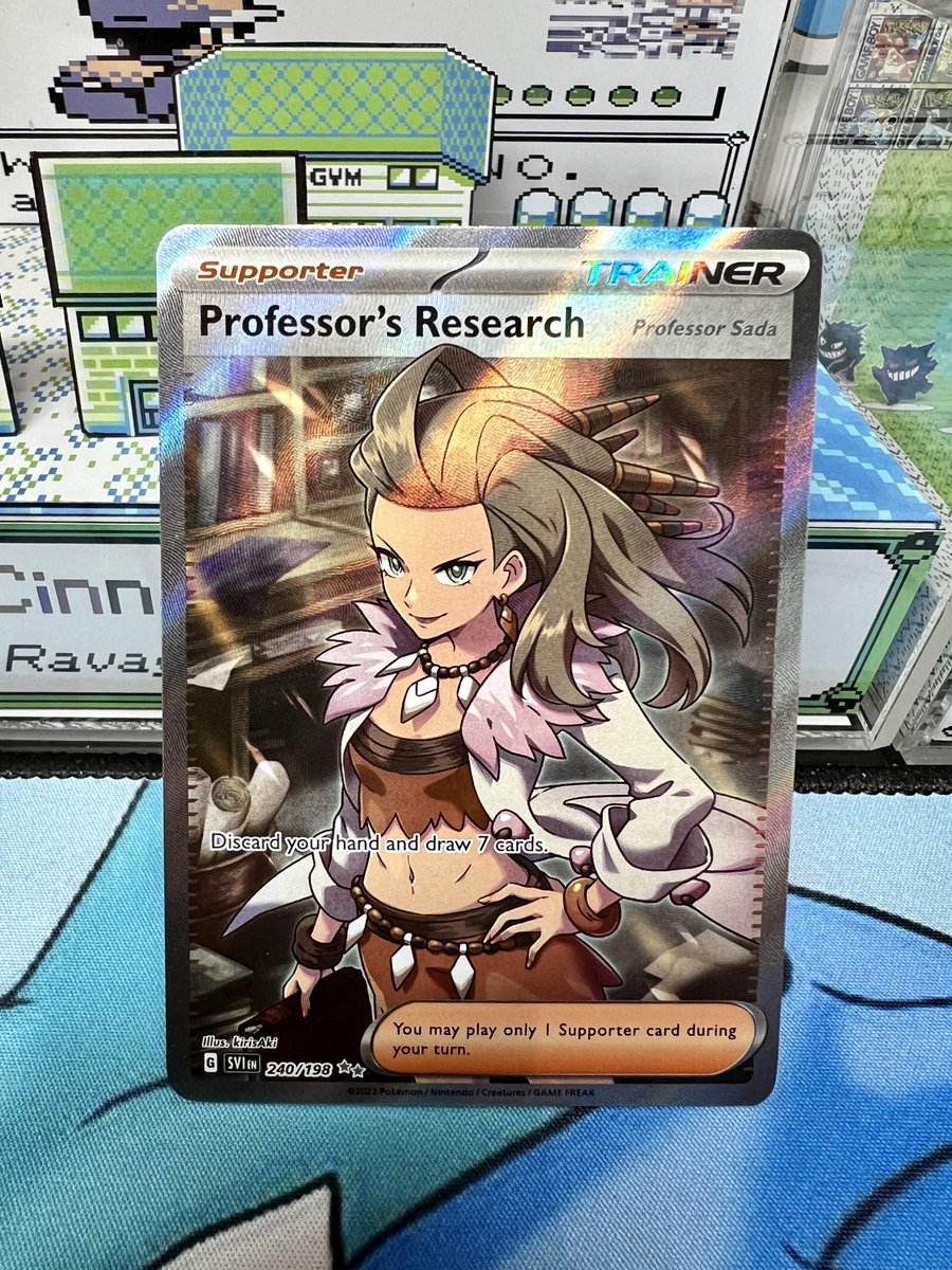 TunatiniTCG's tweet photo. 🎁 24 HOUR GIVEAWAY: PROFESSOR SADA 🎁

Just Follow ⬆️ Like ❤️ Retweet ♻️

Winner announced tomorrow (4/5/23) 🗓️

#PokemonTCG #PokemonGiveaway #PokemonScarletViolet https://t.co/LAuWAVc7lm
