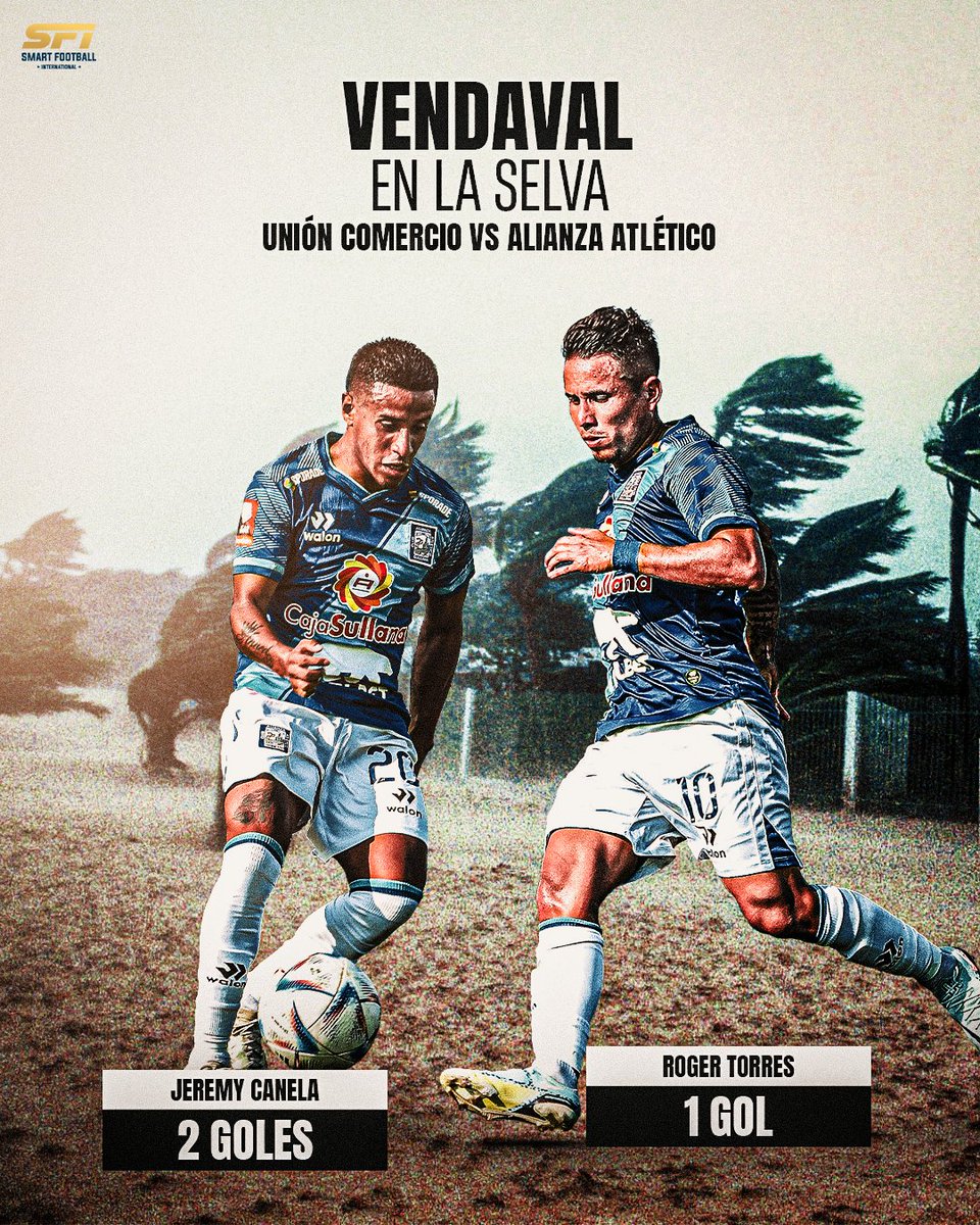 Martin Del Campo (@delcampo_m) on Twitter photo ๐ช๏ธ LLEGร EL VENDAVAL ๐ฆโฌ
๐ฅ Con una brillante actuaciรณn de nuestros representados <a href="/jeremycanelat/">Jeremy Canela</a> y <a href="/Rogertorres_20/">Roger Torres</a>, <a href="/alianzasullana_/">Alianza Atletico de Sullana</a> empatรณ 3-3 como visitante ante <a href="/UComercio/">Uniรณn Comercio</a> en la @LigaFutProf ๐ต๐ช
โฝโฝโฝ ๐ช๏ธ LLEGร EL VENDAVAL ๐ฆโฌ
๐ฅ Con una brillante actuaciรณn de nuestros representados <a href="/jeremycanelat/">Jeremy Canela</a> y <a href="/Rogertorres_20/">Roger Torres</a>, <a href="/alianzasullana_/">Alianza Atletico de Sullana</a> empatรณ 3-3 como visitante ante <a href="/UComercio/">Uniรณn Comercio</a> en la @LigaFutProf ๐ต๐ช
โฝโฝโฝ