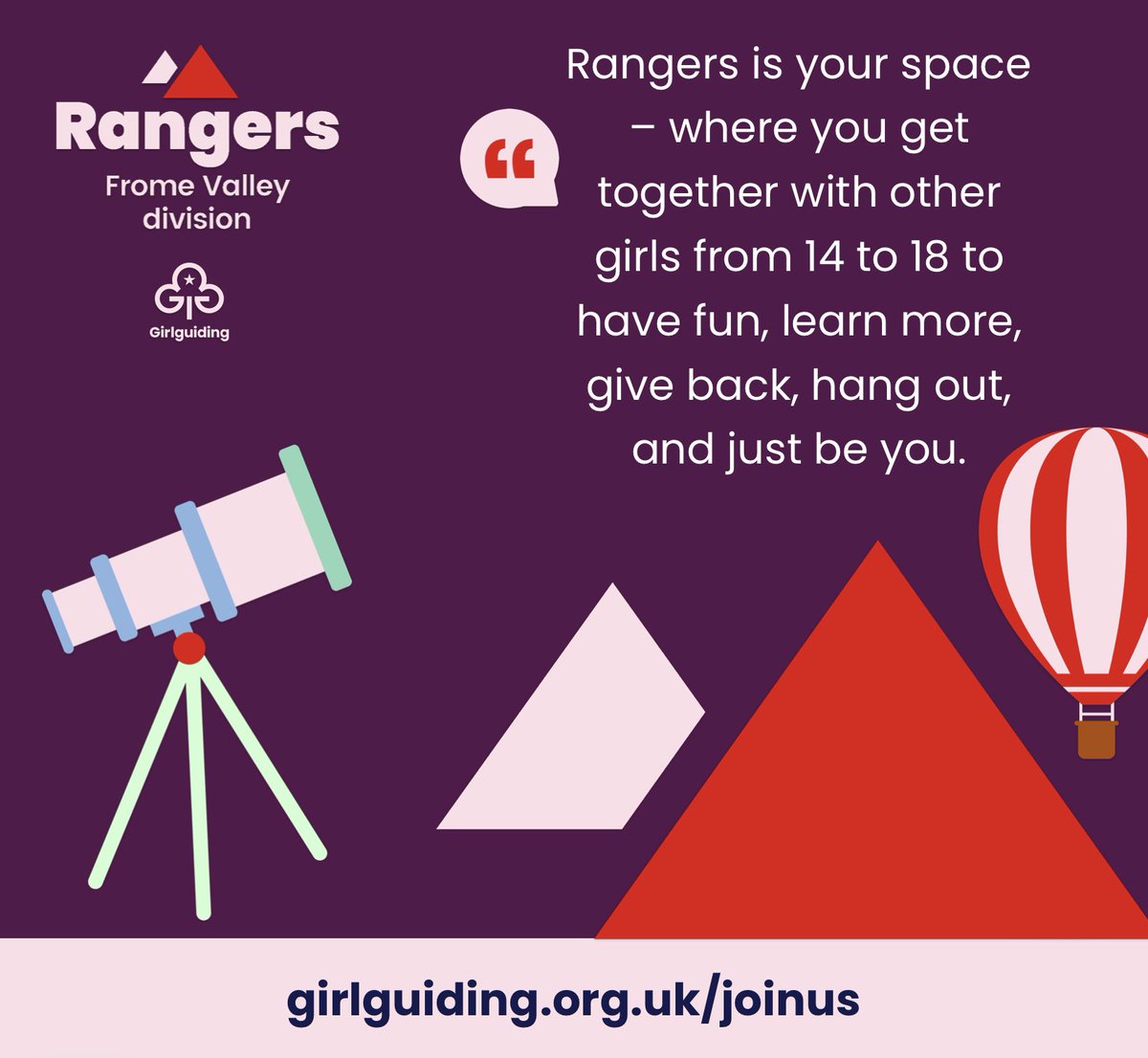 Girlguiding Frome Valley division tweet media