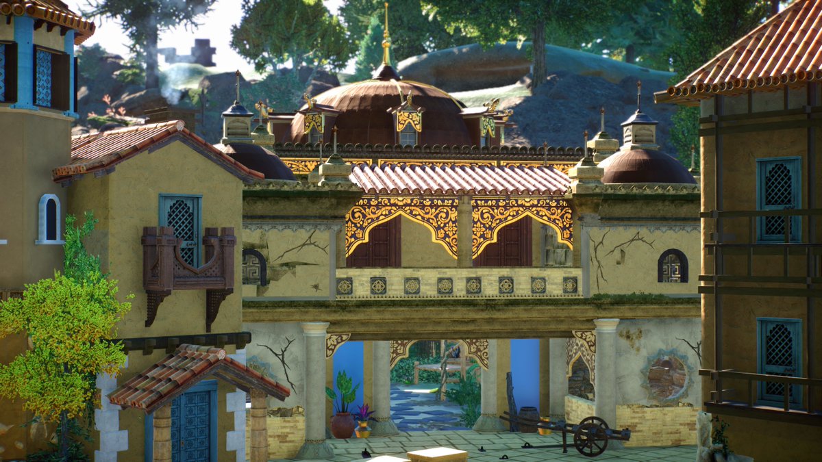 Wikz12's tweet photo. Finally got to play around with the new pieces, and I'm loving them so much! Today I built a sloth exhibit, in City of Dale, and it fits perfect, will finish up next time! Really happy for how this turned out. Here is a few shots. @PlanetZooGame #HobbitonZoo #TropicalPack #Sloths https://t.co/EGbWGHpN8O