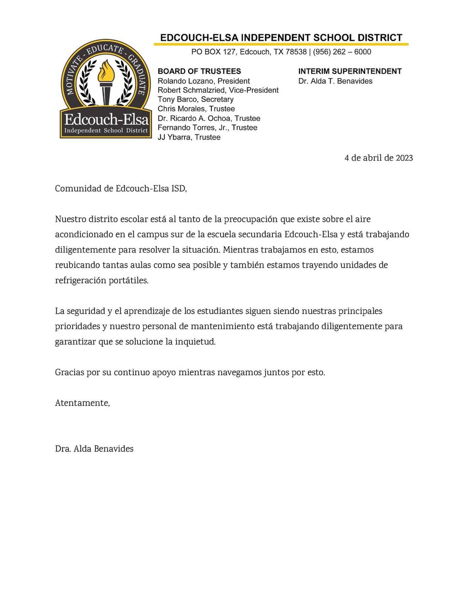Edcouch Elsa High School tweet media