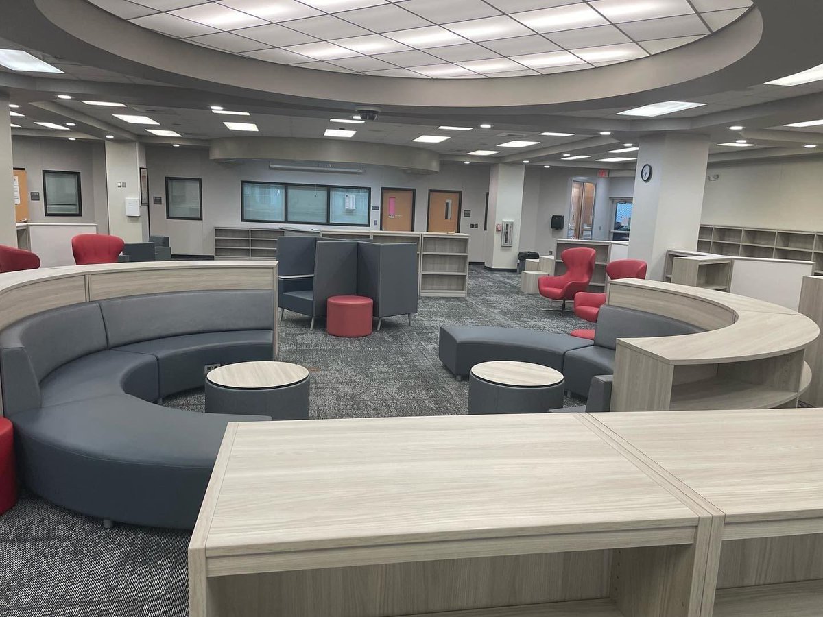 KWHSLibrary's tweet image. In honor of School Librarian Day, and our new library, I'd like to post our wishlist one more time. I do have 4500 books to move back in, but our school should have closer to 10,000!! Please help us add some brand new books to these shelves!!! 
a.co/9ouru2c